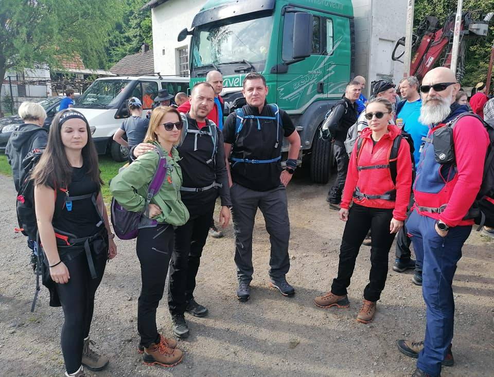 Izlet Požeških planinara na Jubilarni jankovački planinarski put