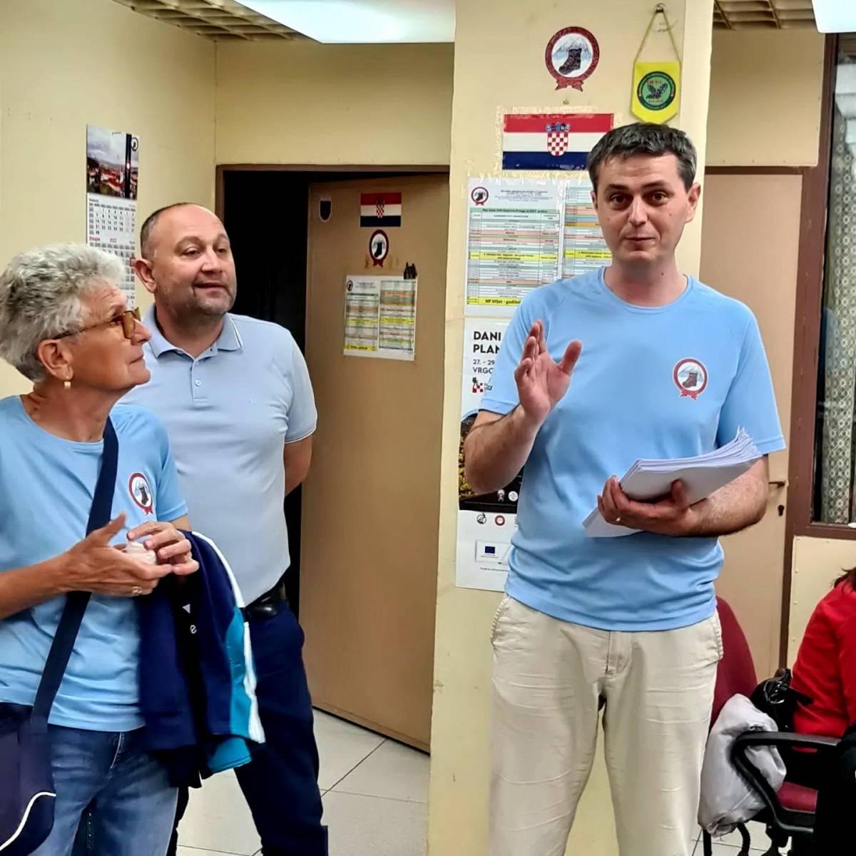 Završila je 4. Opća planinarska škola u HPD Gojzerica Požega