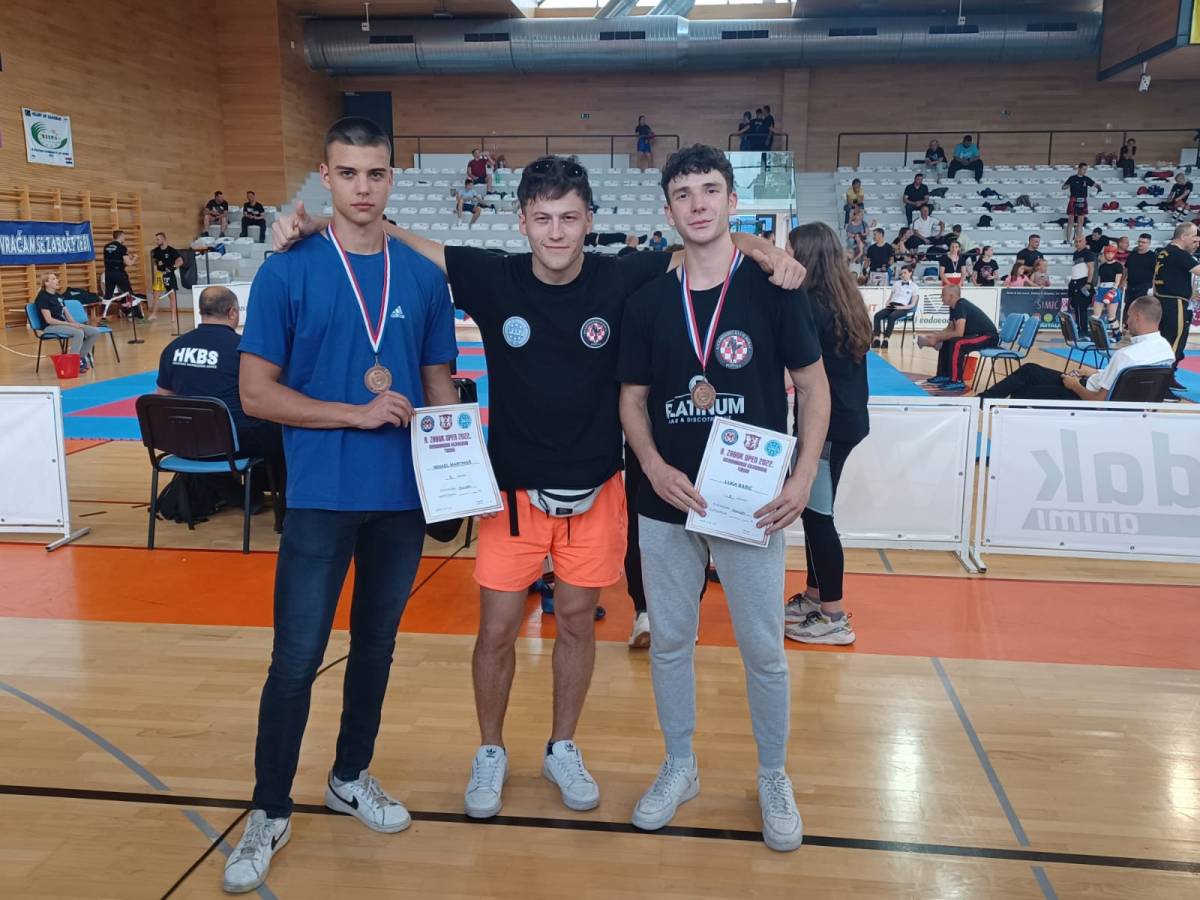 KBK Borac Požega s 9. međunarodnog kickboxing kupa u Zaboku vraća se s dvije bronce! 