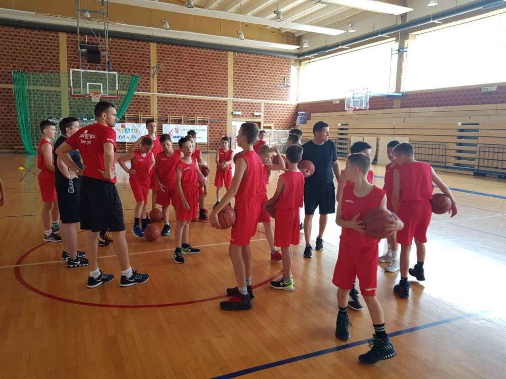 Košarkaški klub Požega na ljetnom kampu u Biograd