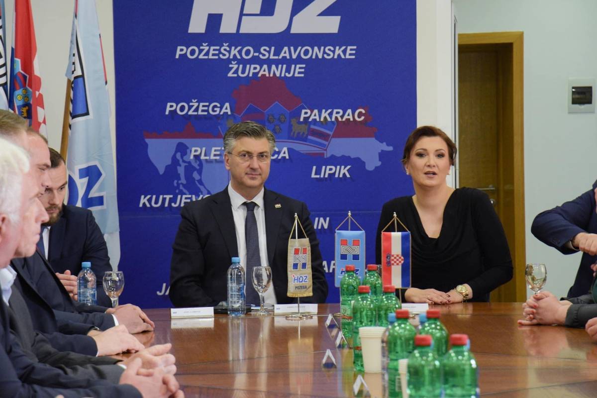 Plenković nagrađuje pleterničku kraljicu Antoniju s mjestom u predsjedništvu HDZ-a
