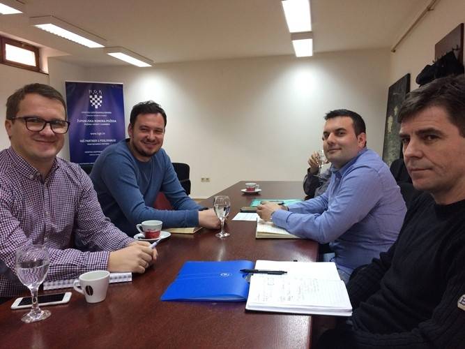 U Požegi je u petak, 9. veljače, održan radni sastanak predstavnika devet komunalnih društava