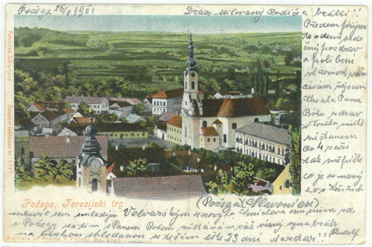 Na današnji dan 1754. kraljica Marija Terezija dopustila građenje nove župne crkve u Požegi