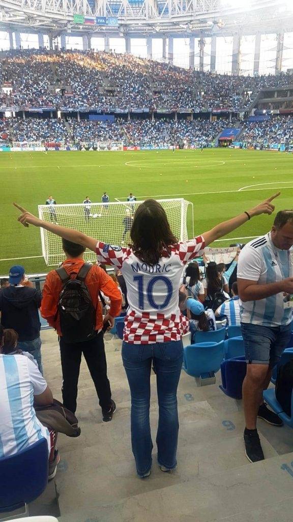 ANTEA KOMLJENOVIĆ IZ LIPIKA IDE I NA FINALE ʺBila sam na utakmici protiv Argentineʺ