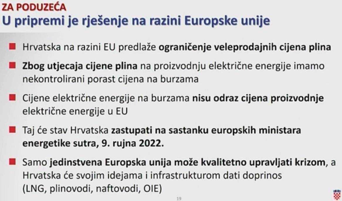 DONESEN JESENSKI PAKET MJERA: Vlada ograničila cijene energije i hrane...