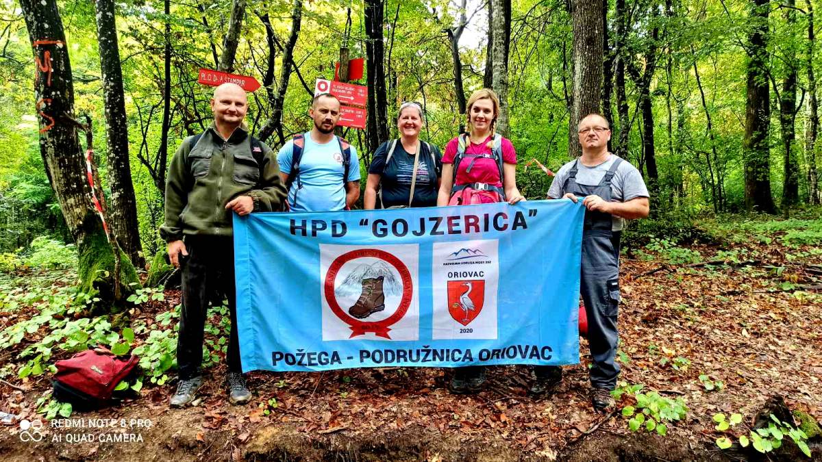 Planinari HPD Gojzerice Požega održali radnu akciju markiranja staza