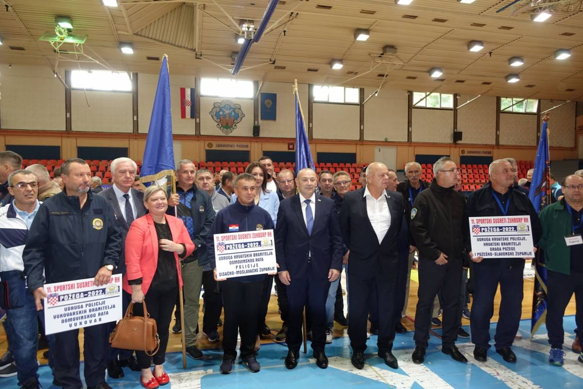 Ministar Tomo Medved otvorio 11. Sportske susrete ZUHBDRP RH u Požegi