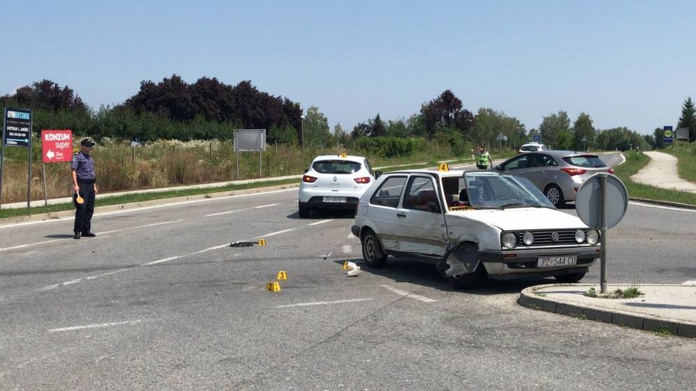 Prometna nesreća na obilaznici u Požegi