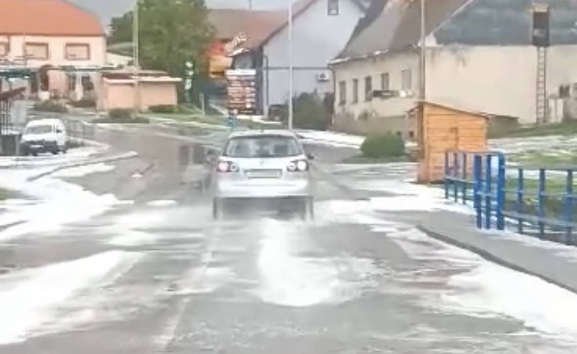 Tuča poharala Kaptol