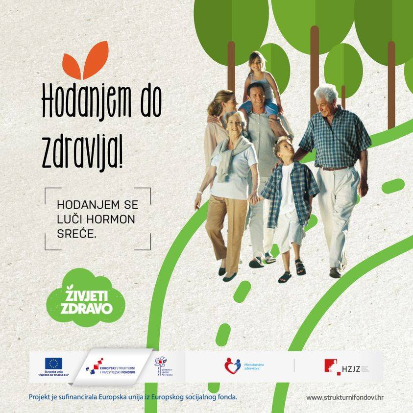 On-line kampanja Nacionalni dan hodanja 1. listopad i Nacionalni tjedan dojenja 1.-7. listopada
