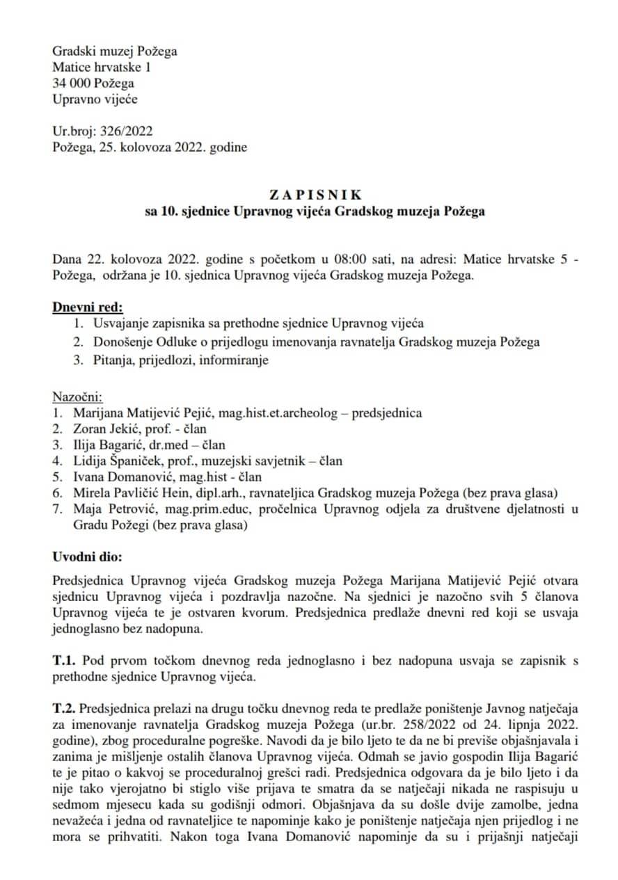 Što se događa u Muzeju? Proceduralna greška zvana ljeto dovoljna za poništavanje natječaja