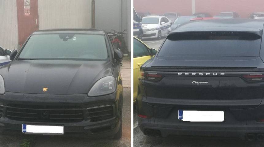 Hrvatska policija 28-godišnjaku oduzela skupocjenog Porschea, automobil postaje vlasništvo RH