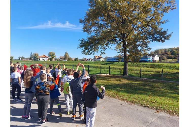 U OŠ „Stjepana Radića“ Čaglin održana preventivna radionica „Vlak je uvijek brži“ 