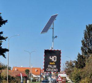 Postavljen novi mjerač brzine u Vetovačkoj ulici u Kaptolu