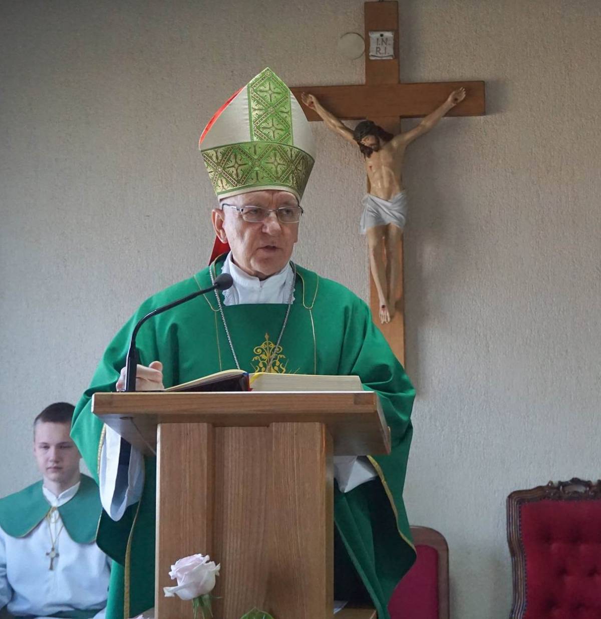 Biskup Škvorčević krstio peto dijete roditelja Bijelić