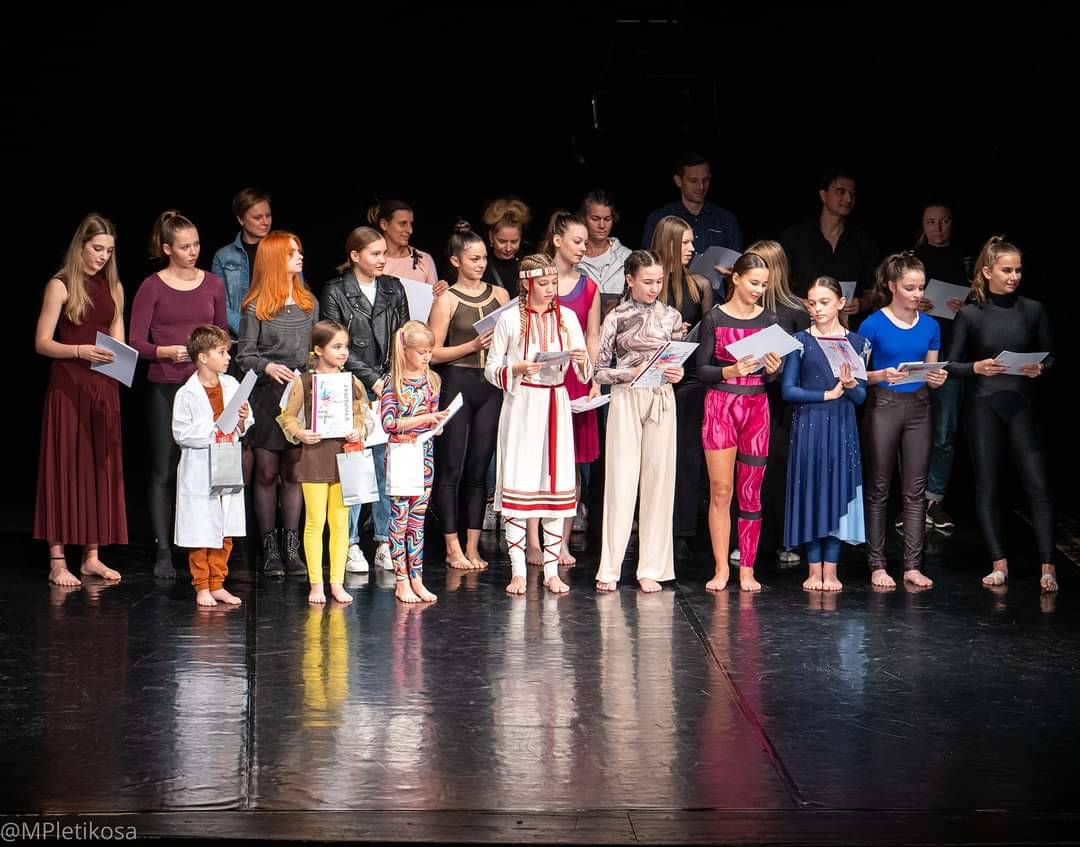 Uspjeh plesača UO Plesna radionica Ilijane Lončar na 14.hrvatskom natjecanju plesača suvremenog plesa Mia Čorak Slavenska