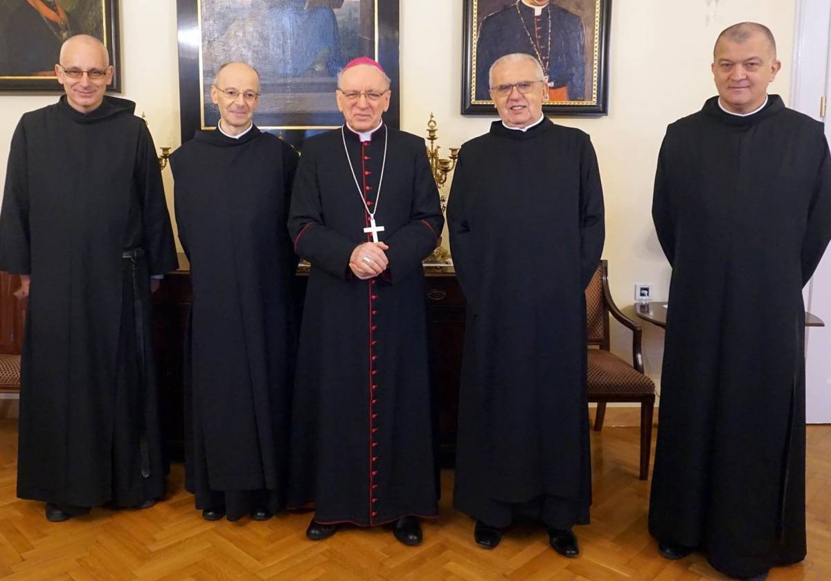 Biskup Škvorčević primio Milosrdnu braću