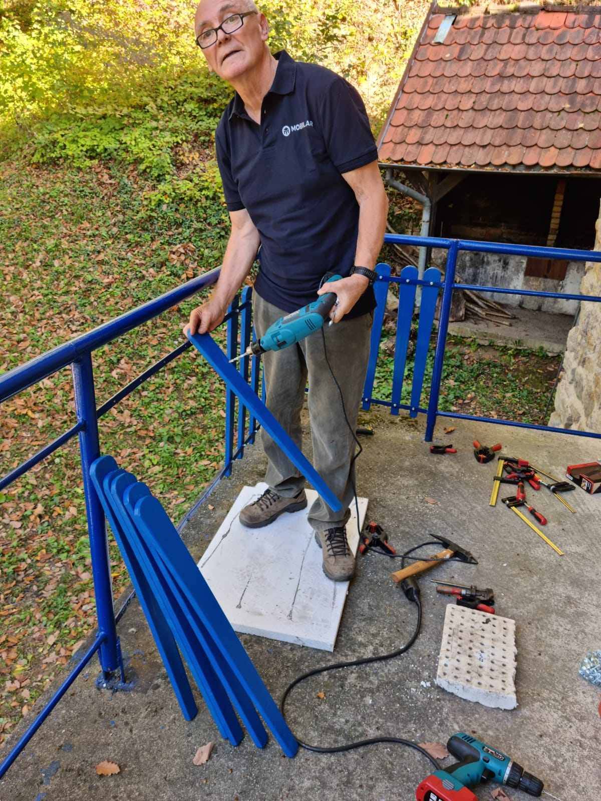 Radna akcija vrijednih članova HPD ʺSokolovacʺ Požega