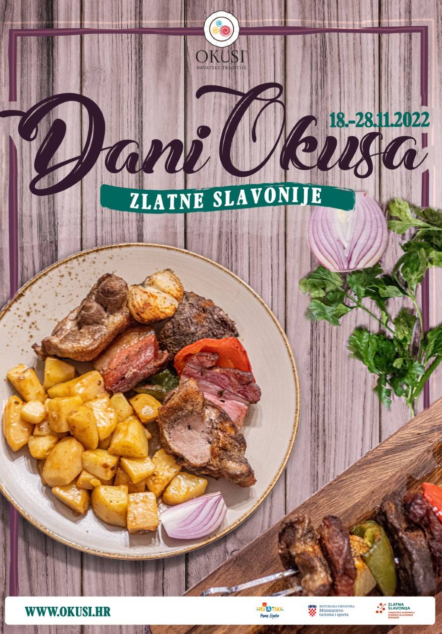 Dani Okusa Zlatne Slavonije - deset dana vrhunskih gurmanskih doživljaja