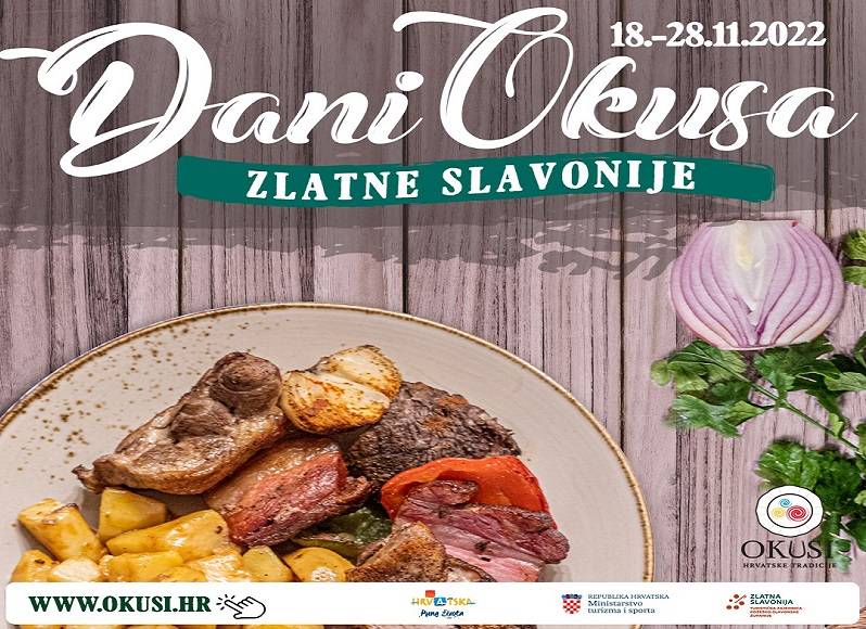 Dani Okusa Zlatne Slavonije - deset dana vrhunskih gurmanskih doživljaja