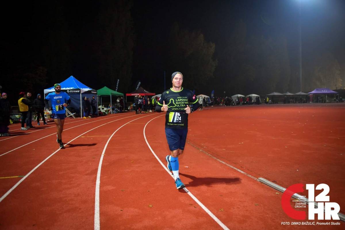 Član Atletskog kluba Požega Ivan Vitenberg nastupio na Prvenstvu Hrvatske u trčanju na 6 sati