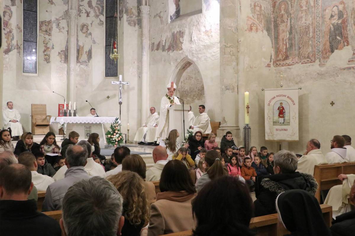 Obljetnica posvete crkve sv. Lovre u Požegi- spomen Antuna Kanižlića