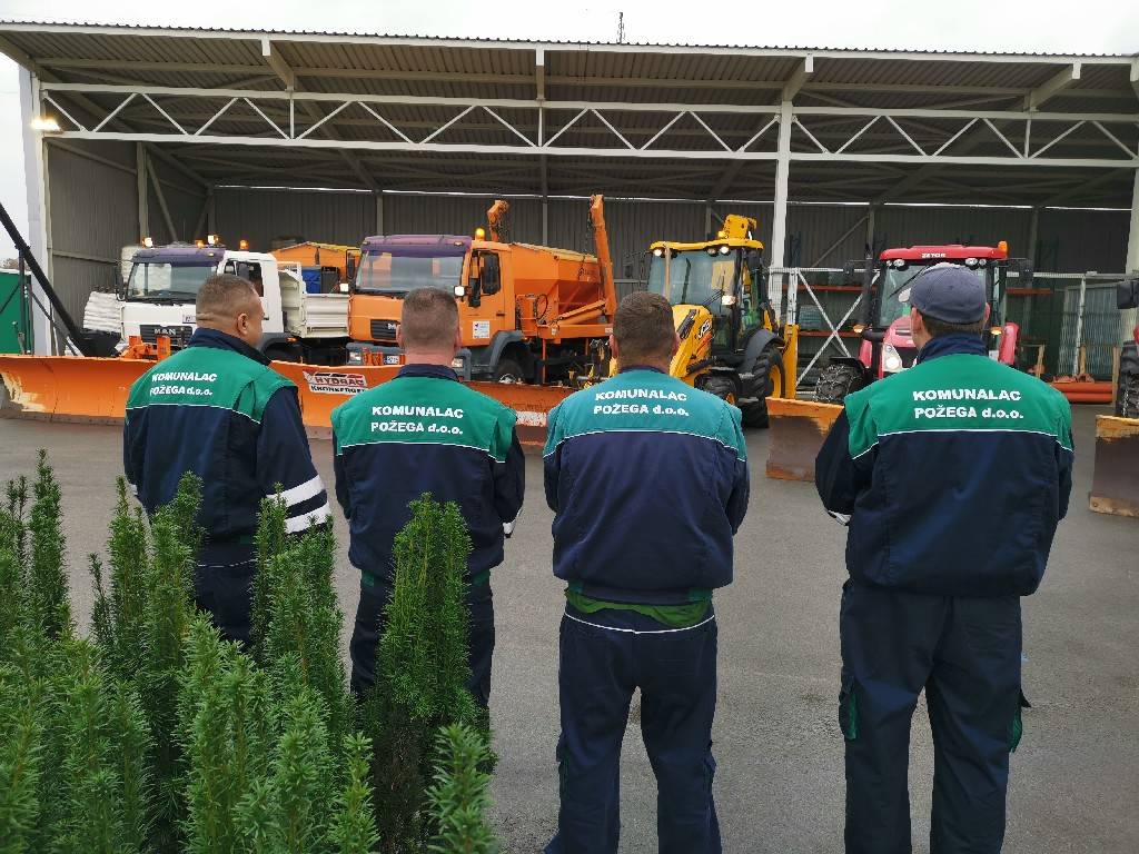 Požeški Komunalac spreman za zimske uvjete na cesti