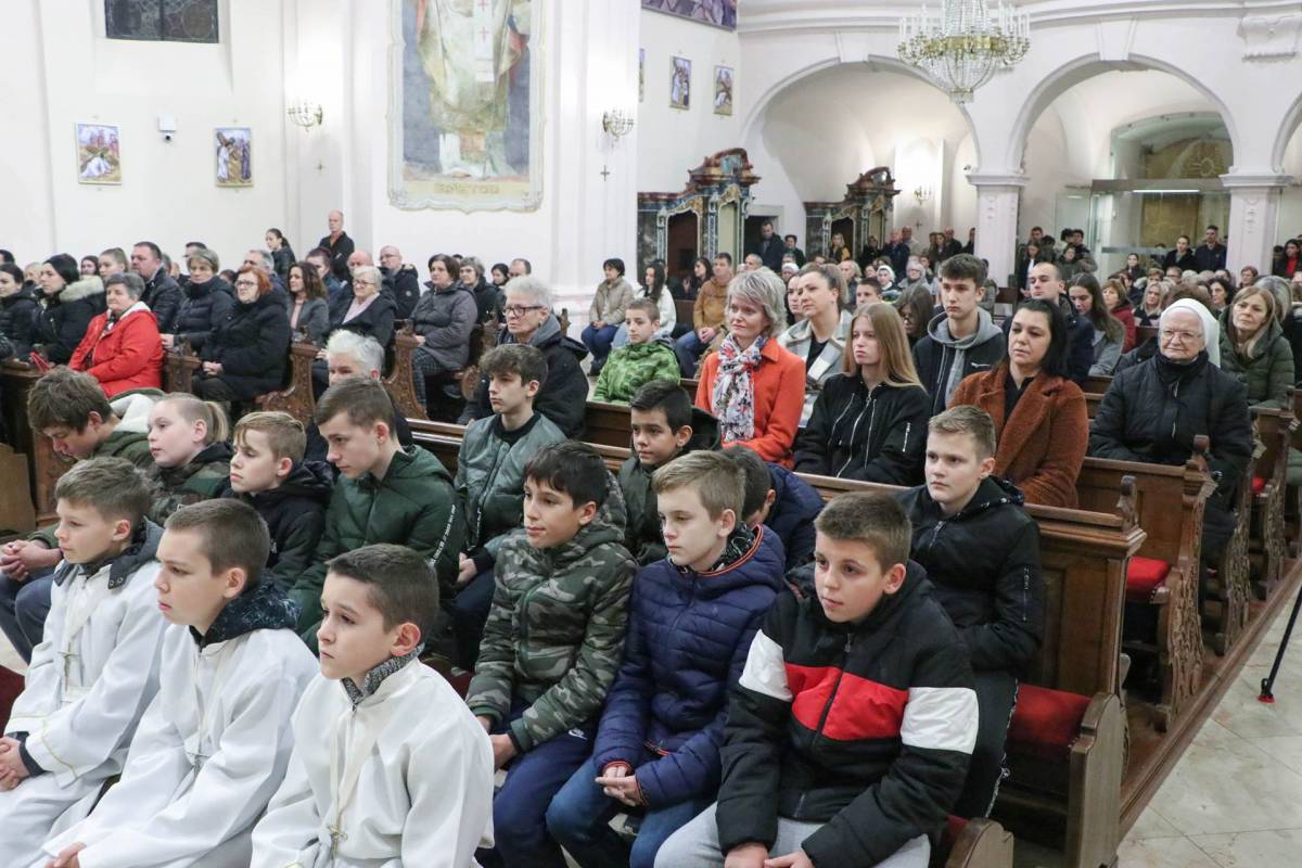 Svetkovina Krista Kralja svega stvorenoga u Požeškoj katedrali