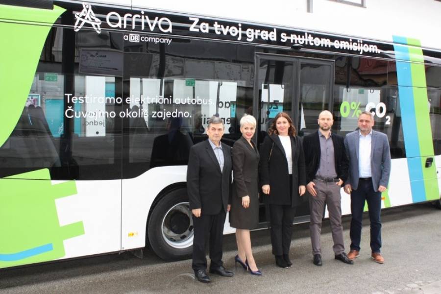 Električni autobus na ulicama Požege