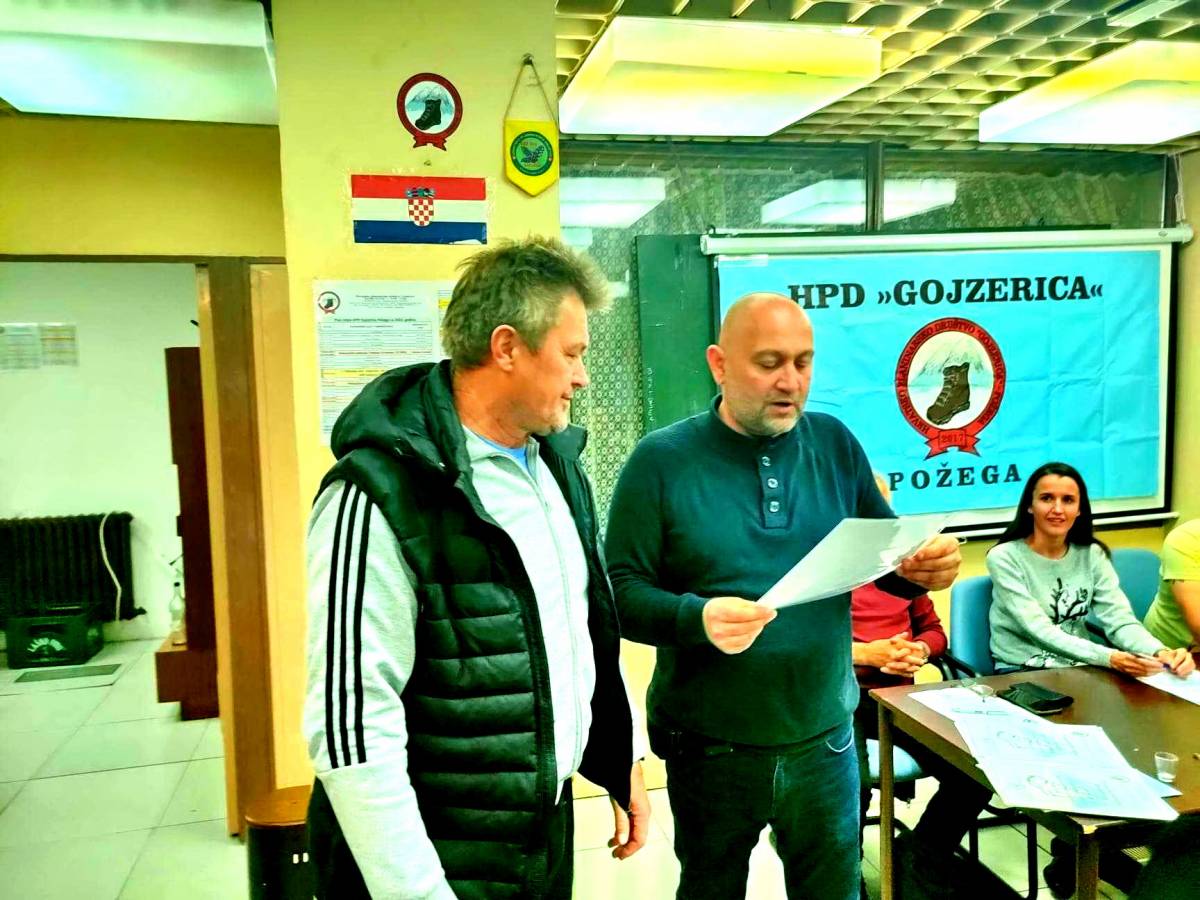 Godišnja skupština HPD Gojzerica Požega