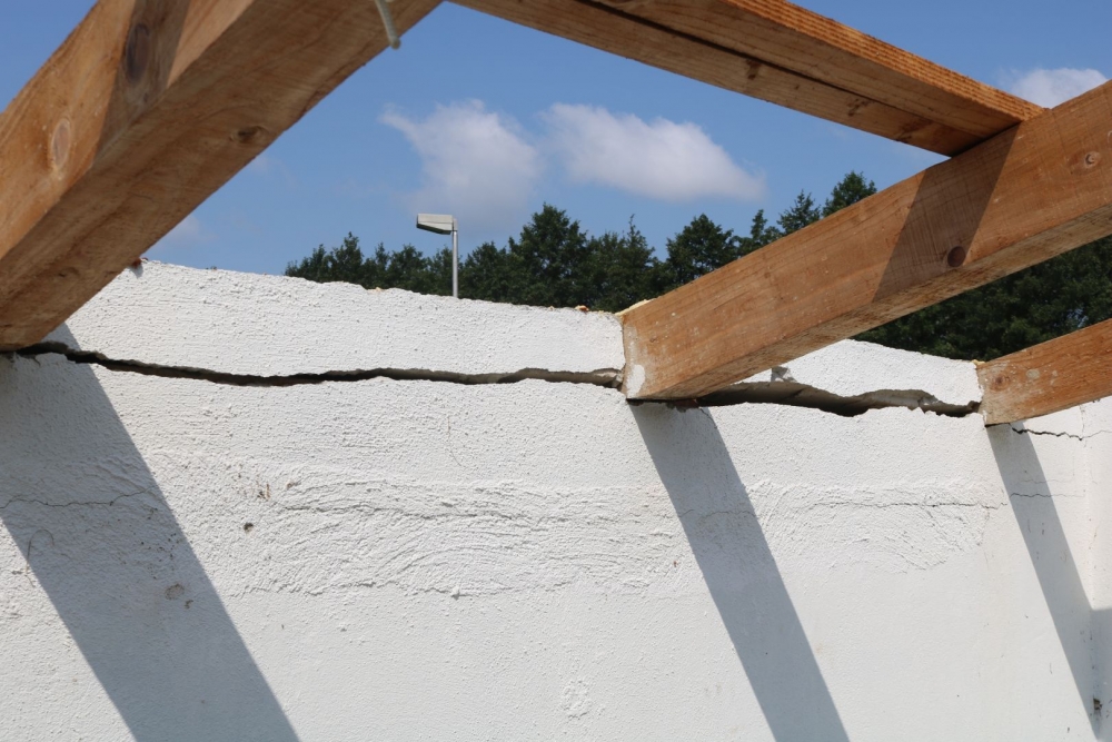 ʺTajfunʺ pogodio Mihaljevce, s objekta na nogometnom igralištu vjetar iščupao krov