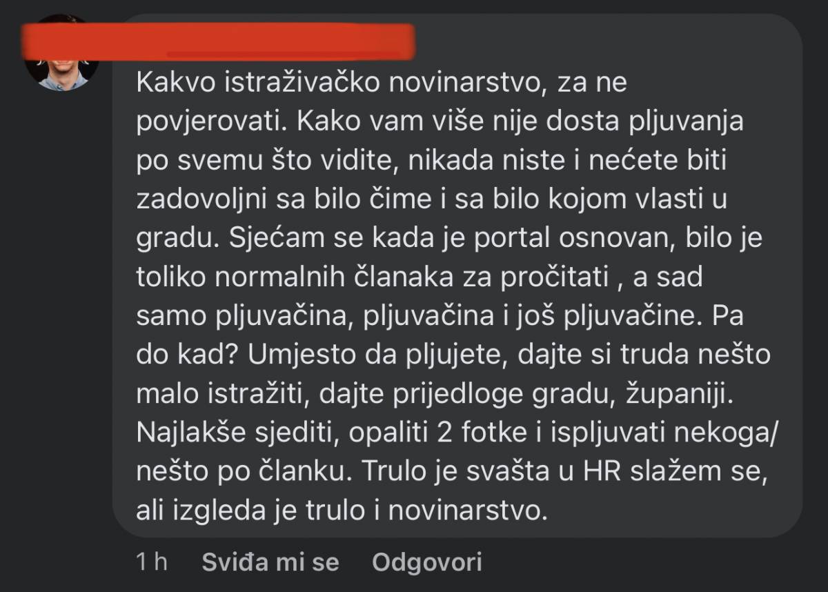 ’Pljuvačina, pljuvačina i još pljuvačine’