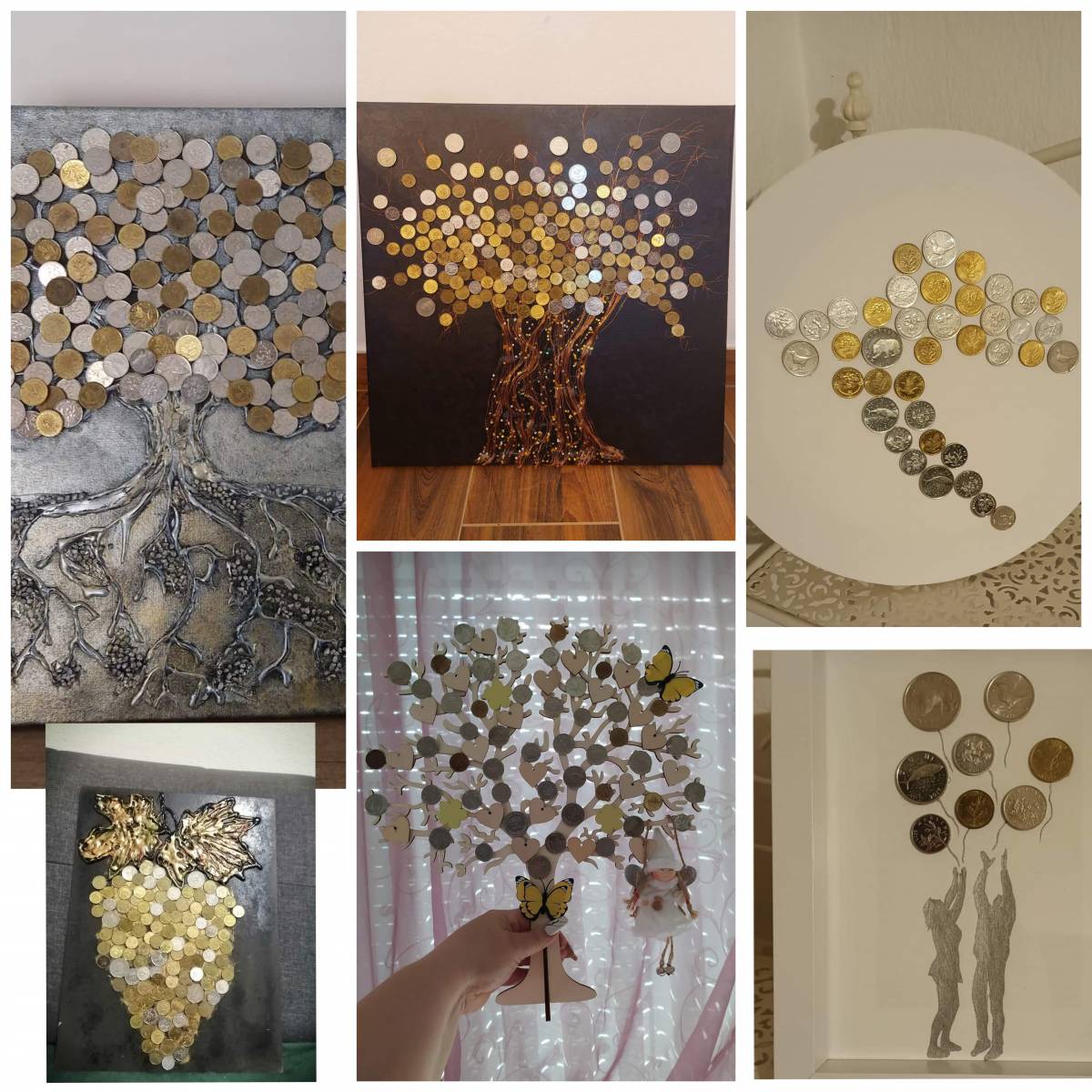 HRVATI SE OPRAŠTAJU OD KUNE: Pogledajte kreativne slike napravljene od kuna i lipa