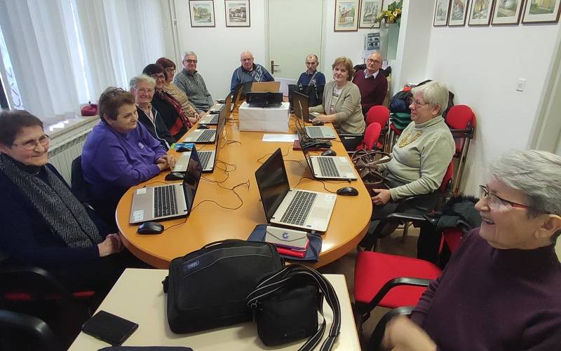 Održana prva informatička radionica za umirovljenike