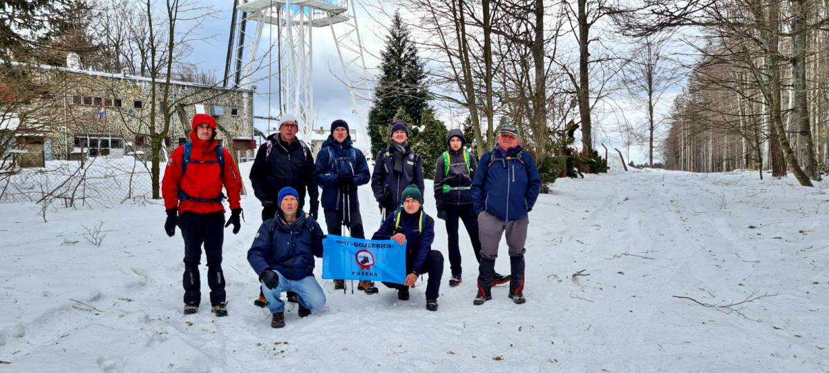 Planinari HPD Gojzerica Požega na izletu na najviši vrh Slavonije na Psunju - Brezovo polje