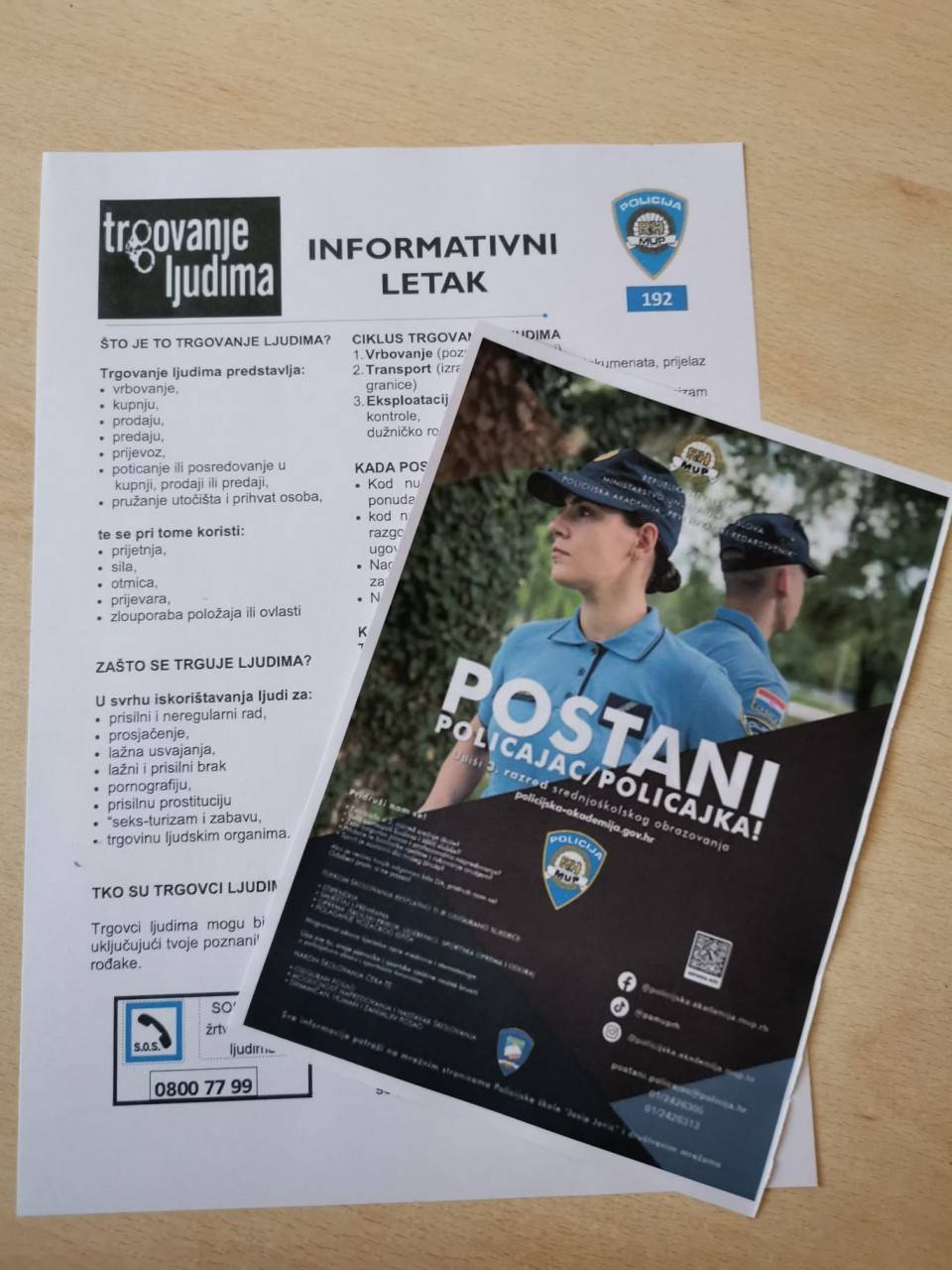 OBRTNIČKA ŠKOLA POŽEGA: Promocija zanimanja policajac