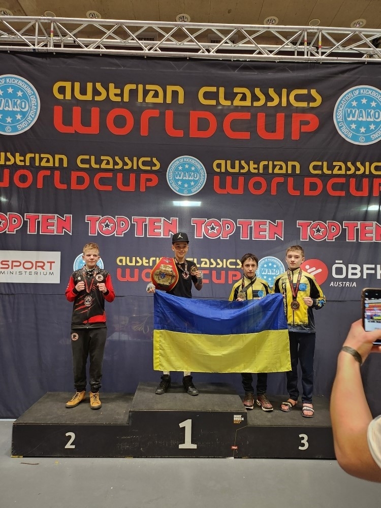 Kickboxing klub Borac Požega osvojio Svjetski kup u Austriji