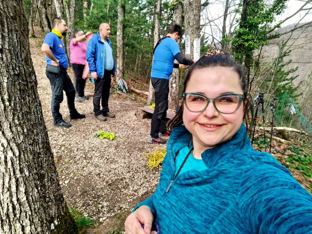 Planinari HPD Gojzerica Požega sudjelovali na vježbi vodiča u Lapjaku