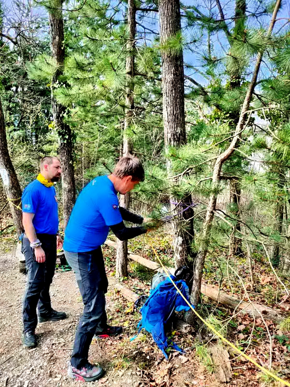 Planinari HPD Gojzerica Požega sudjelovali na vježbi vodiča u Lapjaku