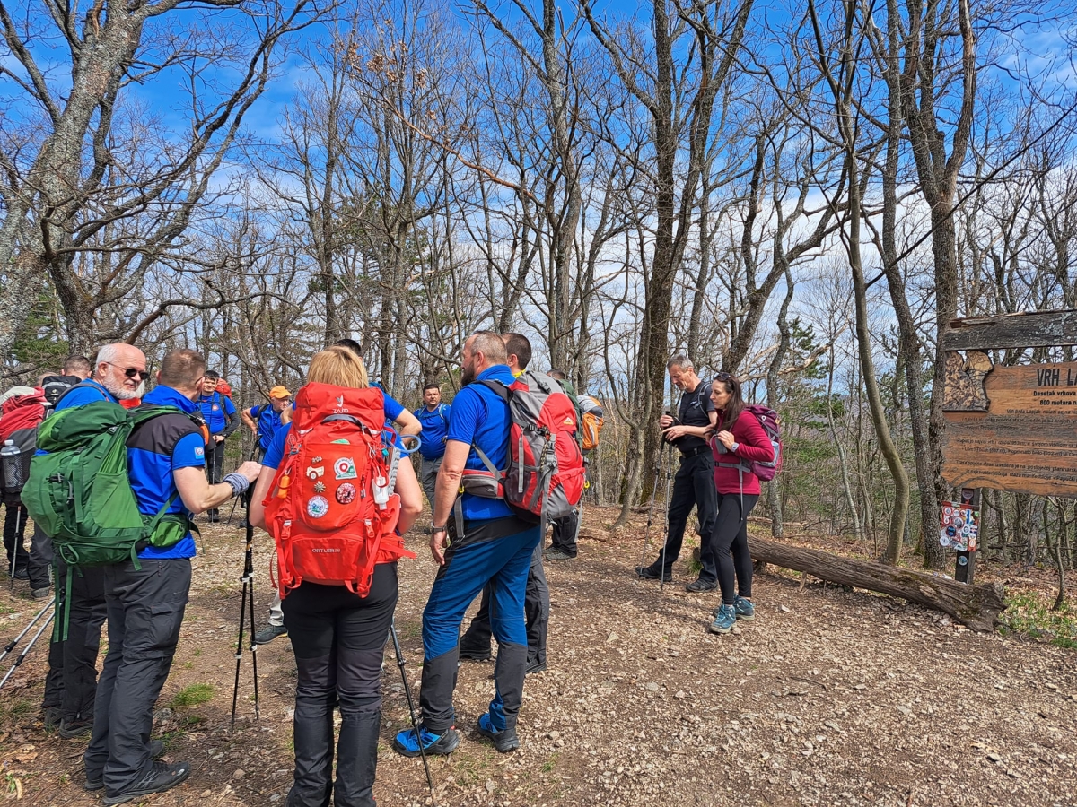 HPD Sokolovac: Održana vježba stanice vodiča Slavonije na PD ’Lapjak’ u Velikoj