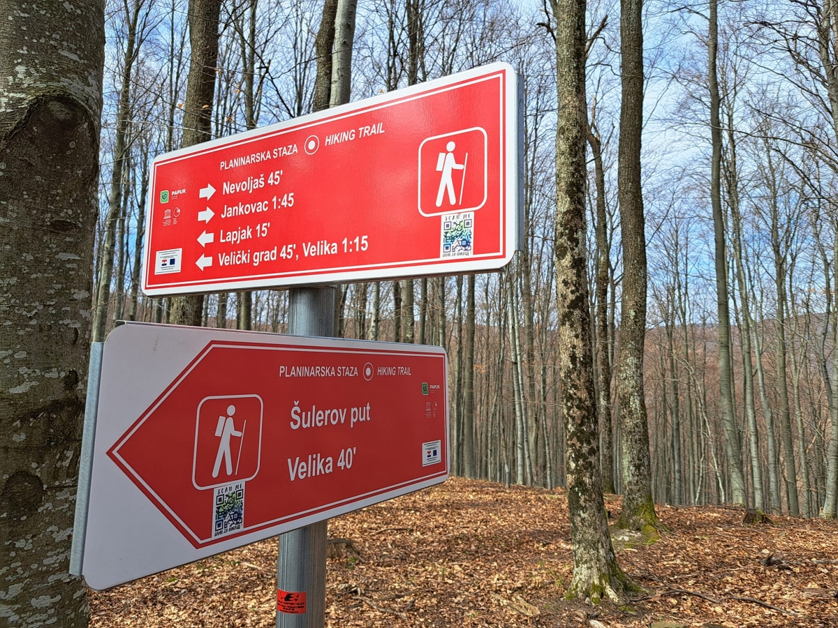 HPD Sokolovac: Održana vježba stanice vodiča Slavonije na PD ’Lapjak’ u Velikoj