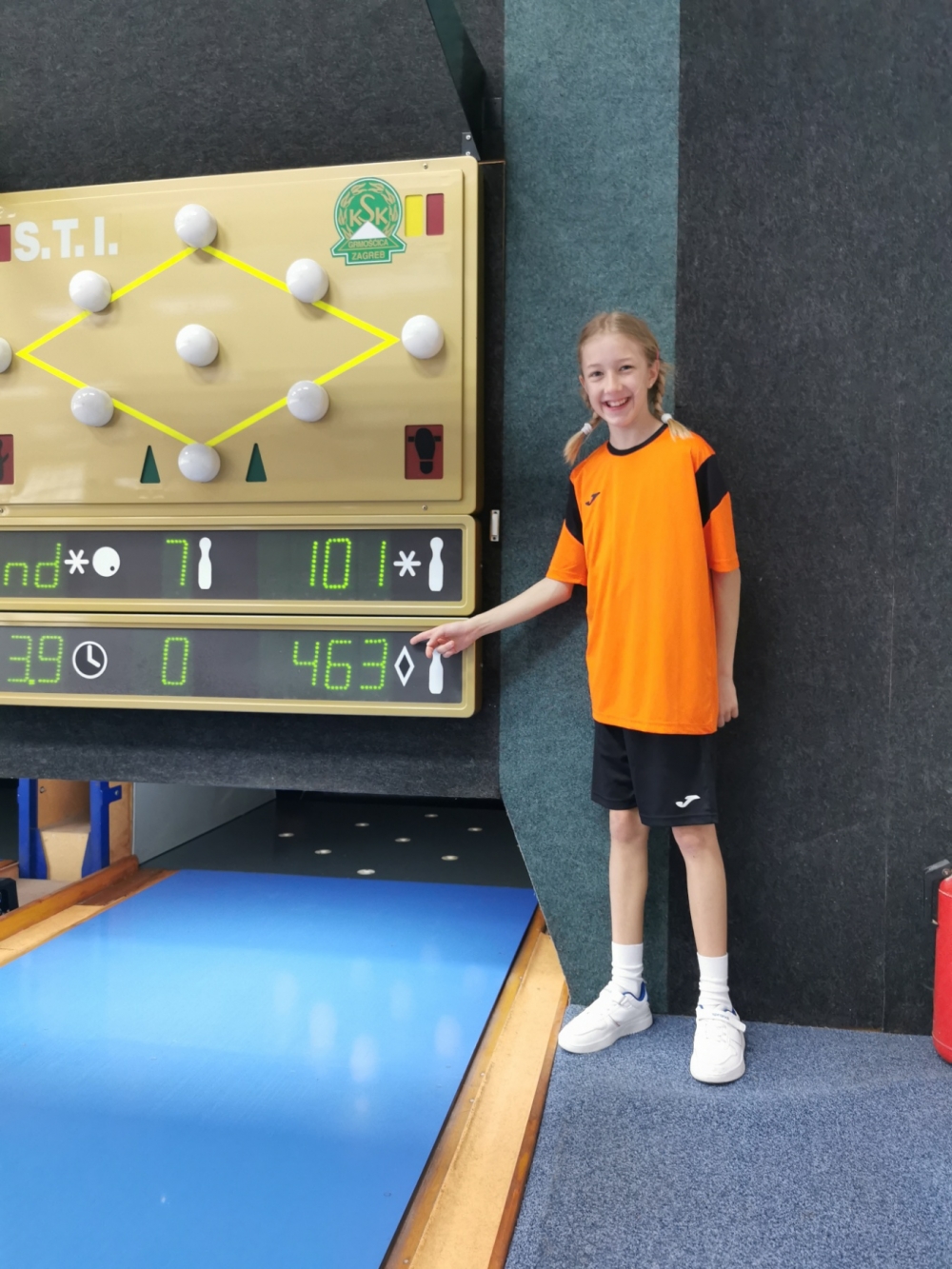 Lucija Mirković (KK Nove nade) prvakinja Hrvatske u kuglanju u kategoriji djevojčica do 11 godina starosti