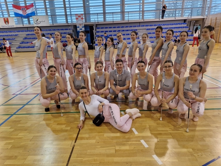 Požeške mažoretkinje i twirlingaši ponovno zlatni na državnom prvenstvu