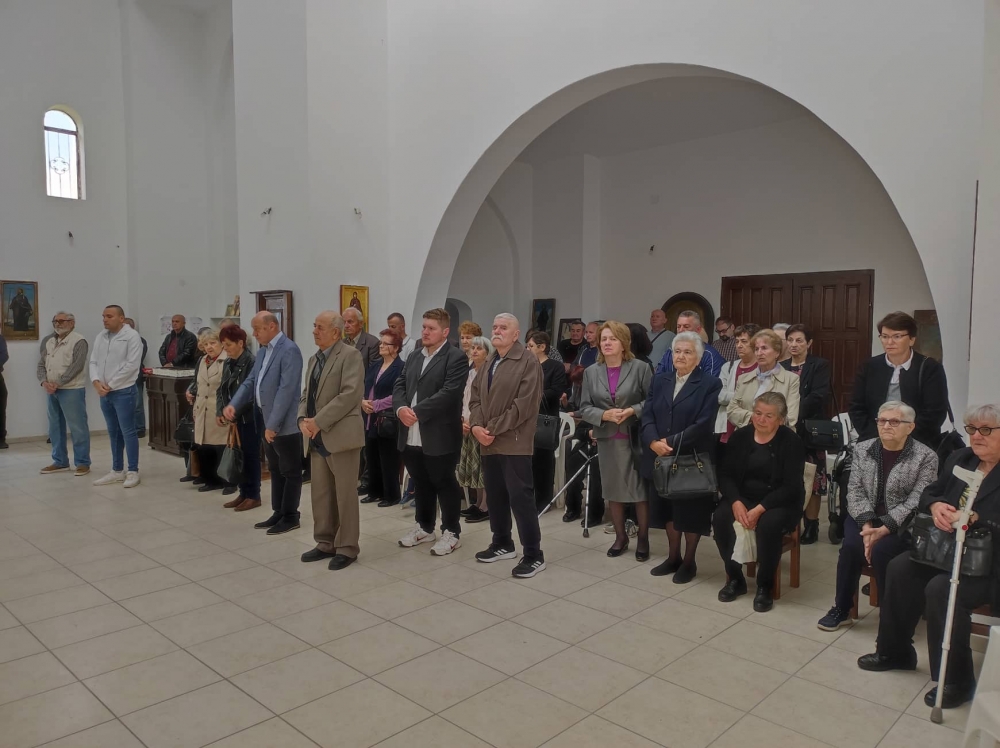 Proslava Đurđevdana u pravoslavnom hramu sv. Georgija u Požegi