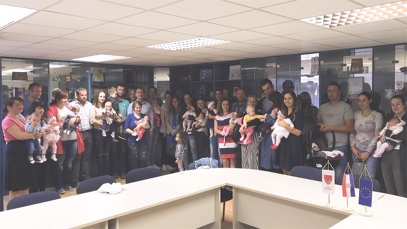 Načelnik darivao dvadesetero najmlađih stanovnika Velike