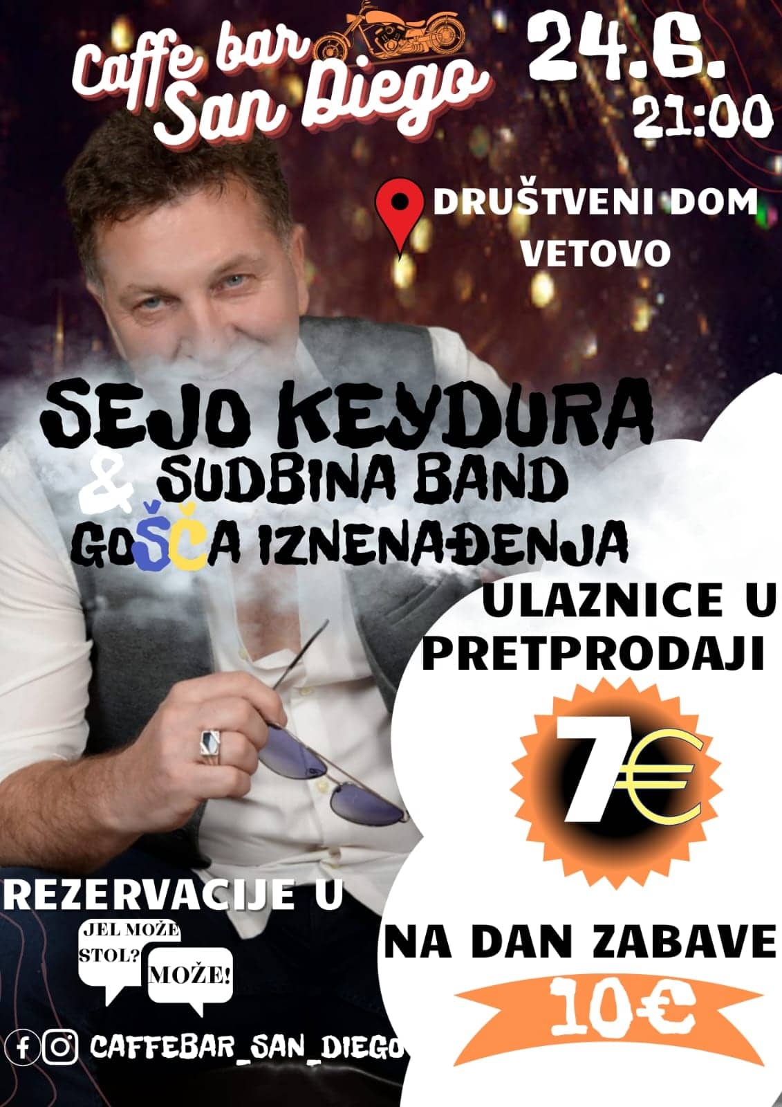 Na zabavu u Vetovo stiže Sejo Keydura i gost iznenađenja