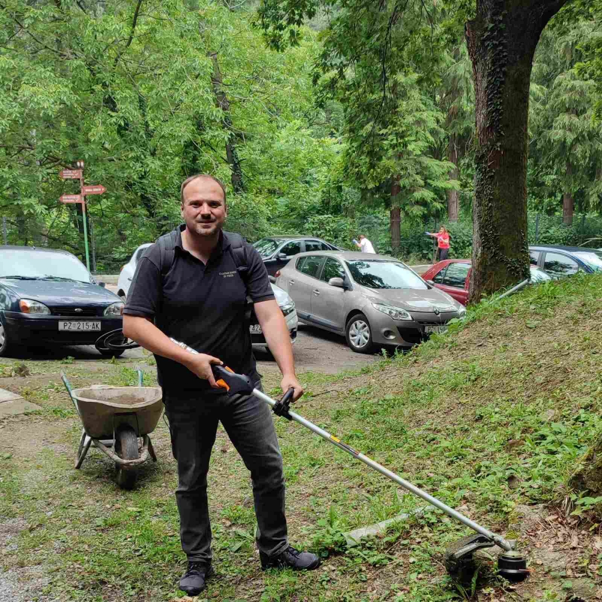 Radna akcija vrijednih članova HPD ’Sokolovac’ za kraj planinarske sezone