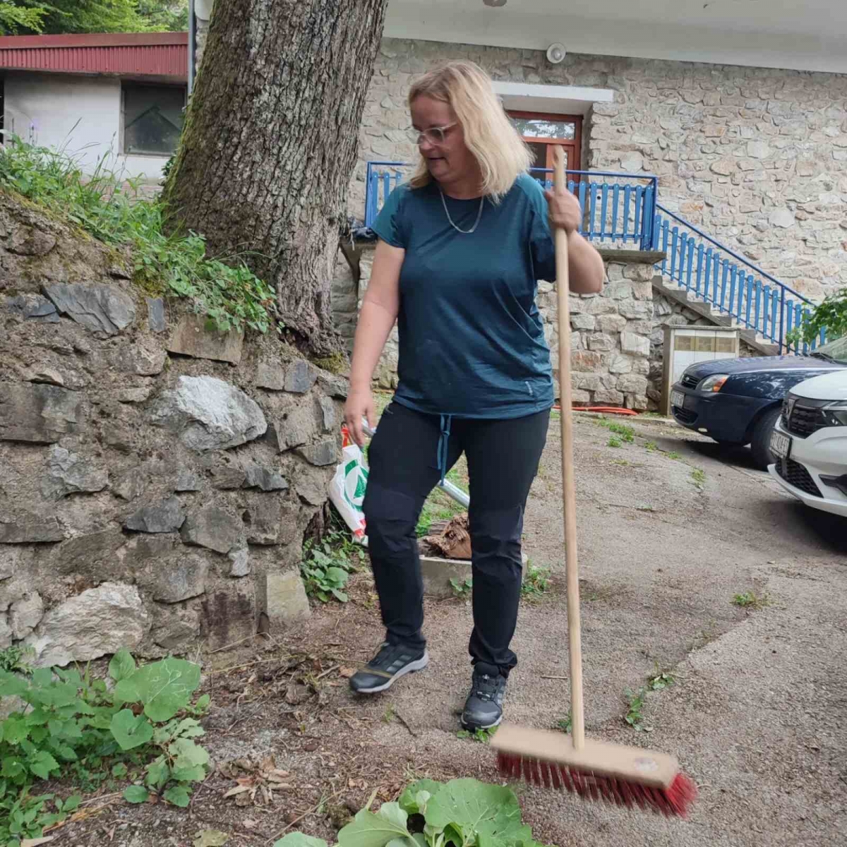 Radna akcija vrijednih članova HPD ’Sokolovac’ za kraj planinarske sezone