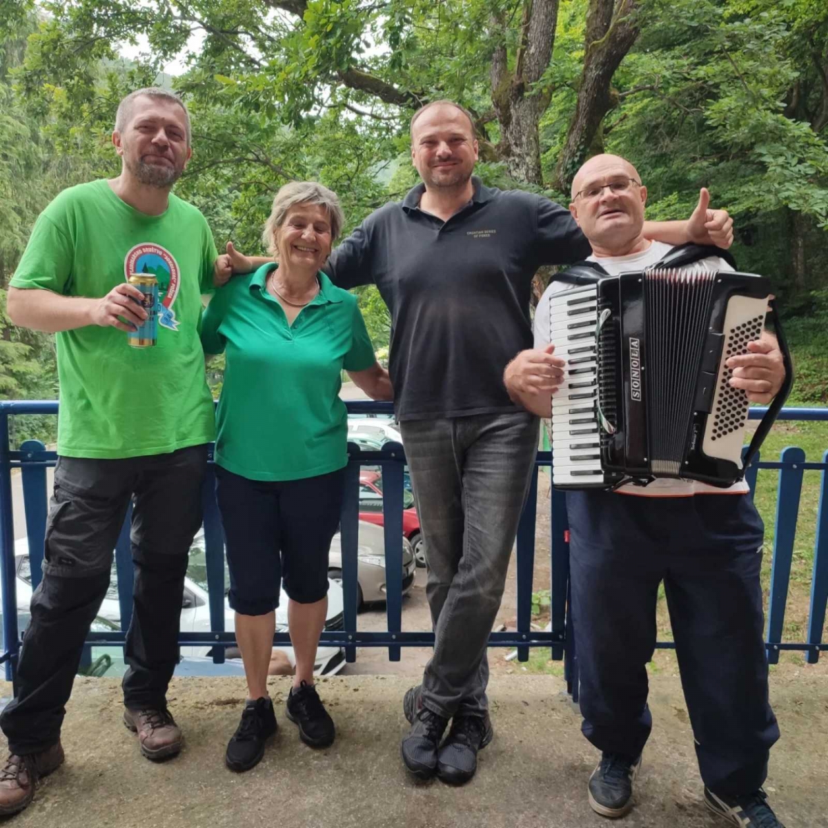 Radna akcija vrijednih članova HPD ’Sokolovac’ za kraj planinarske sezone