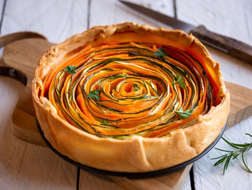 S tikvicama, mrkvom i sirom: Toliko ukusna slana pita da je najbolje odmah napraviti dvije